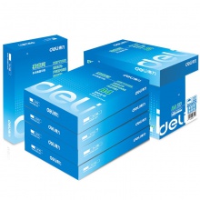 得力/deli 莱茵河 A4 70g 纯白 10包/箱 复印纸
