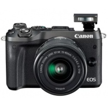 佳能/Canon EOS M6 套机（EF-M 15-45mm f/3.5-6.3IS STM） 数字照相机