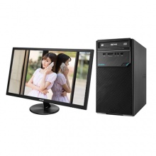 华硕/ASUS D320MT-I3A34001+VP228DE（21.5英寸） 台式计算机