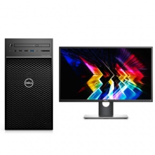戴尔/DELL Precision 3630 Tower 007 + P2719H(27英寸英寸）工作站 台式计算机