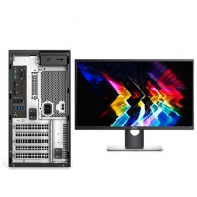 戴尔/DELL Precision 3630 Tower 007 + P2719H(27英寸英寸）工作站 台式计算机