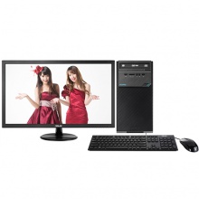 华硕/ASUS D320MT-I5D44003+VP228DE（21.5寸） 台式计算机