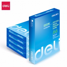 得力/deli 莱茵河 A4 70g 纯白 5包/箱 复印纸