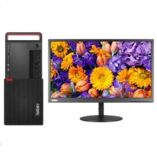 联想/Lenovo ThinkCentre M920t-D408 +ThinkVision TE24-10（23.8英寸） 台式计算机