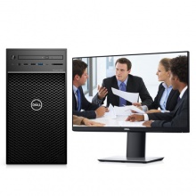 戴尔/DELL Precision 3630 Tower 012+U2719D (27英寸) 工作站 台式计算机