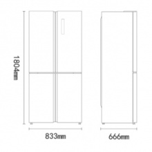海尔/Haier BCD-445WDGG 电冰箱
