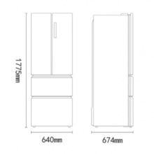 海尔/Haier BCD-336WDPC 电冰箱