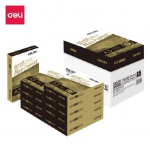 得力/deli 铂锐 A5 70g 10包/箱 复印纸