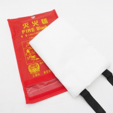 1车用家用火灾逃生灭火毯1.5*1.5M 车载灭火毯玻璃纤维救生毯应急毯防火 灭火毯