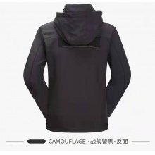 特勤黑色冲锋衣