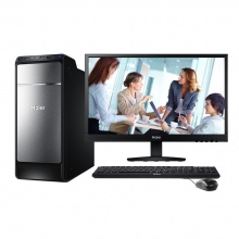 海尔/Haier LX1-A2100 +HT-20216C（19.5英寸） 台式计算机