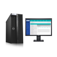 戴尔/DELL Precision 7820 Tower 045 + E2220H（21.5英寸）工作站 台式计算机