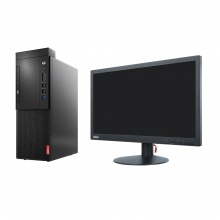 联想/Lenovo 启天M428-A376+ThinkVision TE20-10（19.5英寸） 台式计算机