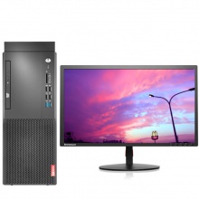 联想/Lenovo 启天M427-D010+ThinkVision TE20-10（19.5英寸） 台式计算机