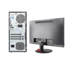 联想/Lenovo ThinkCentre M720t-D431 + ThinkVision TE24-10（23.8英寸） 台式计算机