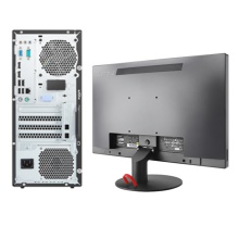 联想/Lenovo ThinkCentre M720t-D296+T2224rbA（21.5英寸） 台式计算机
