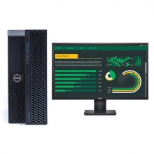 戴尔/DELL Precision 5820 Tower 038 + E2720H（27英寸）工作站 台式计算机