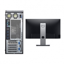 戴尔/DELL Precision 7820 Tower 080 +U2718QM（27寸）工作站 台式计算机