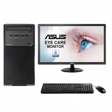 华硕/ASUS D320MT-G39B54003+VP228DE（21.5）英寸 台式计算机