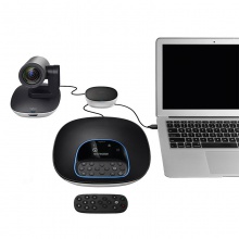 罗技(Logitech) 商务高清视频会议摄像头 CC3500e 1080P USB免驱 10倍无损变焦 90度广角（含全向麦扬声器）