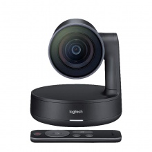 罗技(Logitech) 商务高清视频会议摄像头 CC4900e 4K USB免驱 15倍无损变焦（支持倒置安装、静音机械PTZ）