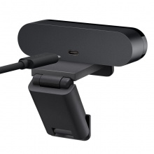 罗技(Logitech) 商务高清视频会议摄像头 C1000e 4K USB免驱 5倍高清变焦 90度广角 面部识别（含麦克风）