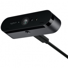 罗技(Logitech) 商务高清视频会议摄像头 C1000e 4K USB免驱 5倍高清变焦 90度广角 面部识别（含麦克风）