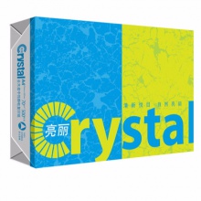 亮丽/Crystal 绿色包装 A4 70g 纯白 10包/箱 复印纸