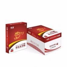 莱盛/LaiSheng 红色包装 A4 80g 大红 10包/箱 复印纸