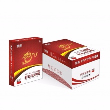 莱盛/LaiSheng 红色包装 A4 70g 大红 10包/箱 复印纸