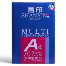 晨鸣/ChenMing 善印 A4 70g 纯白 5包/箱 复印纸