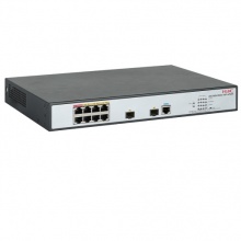 华三/H3C MS4100V2-10P-HPWR（千兆/二层/10口（8(POE/POE+)电口+2光口）/1*235W） 以太网交换机