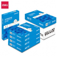 得力/deli 7370 A3 80g 纯白 5包/箱 复印纸
