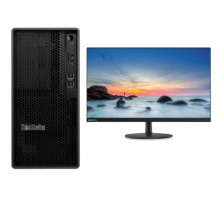 联想/Lenovo ThinkStation K05+ThinkVision L27i-28（27英寸）工作站 台式计算机
