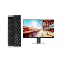 戴尔/DELL Precision 7820 Tower 039+P2719H(27英寸） 台式计算机